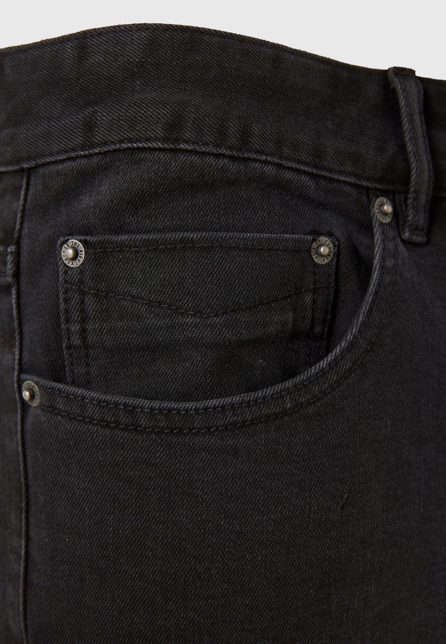 Blugi slim fit cu efecte spălate