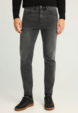 Blugi slim fit cu efecte spălate