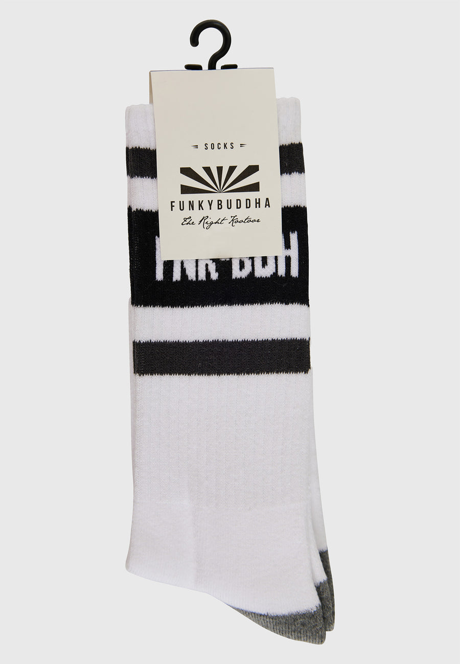 Șosete bărbătești bicolore cu logo