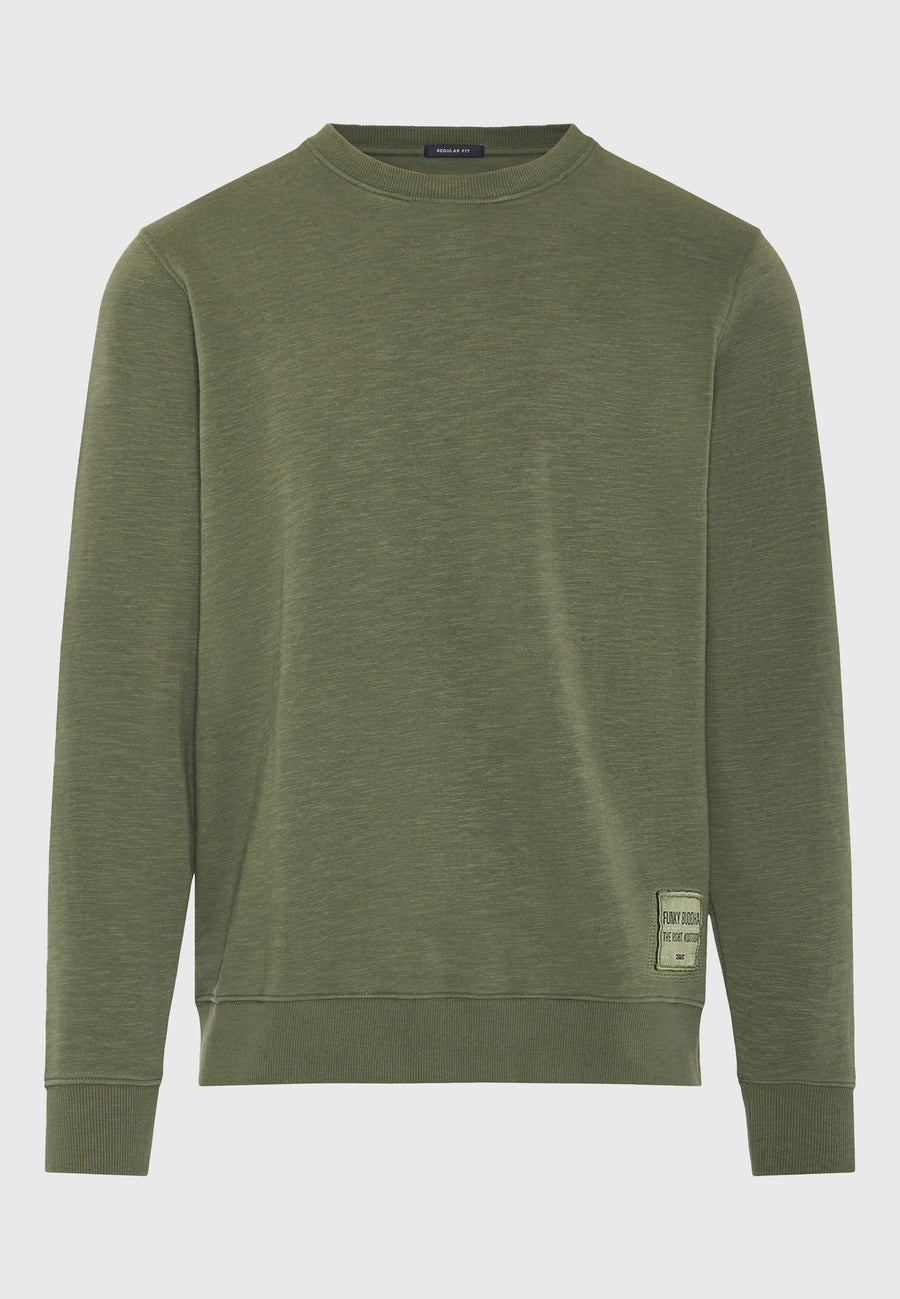 Men's relaxed cotton sweatshirt - The Essentials