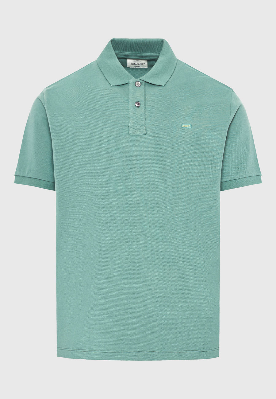 Tricou polo esențial din bumbac