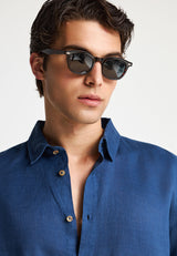 Men's short-sleeve linen shirt - The essentials