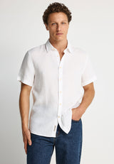 Men's short-sleeve linen shirt - The essentials