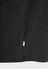 Tricou de bărbați din bumbac cu decolteu în V - Esențialul