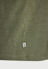 Men's cotton t-shirt with v-neck - The essentials