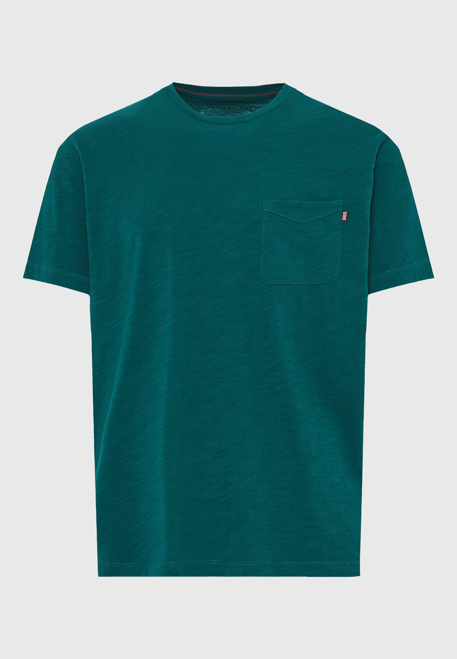 Tricou cu buzunar la piept
