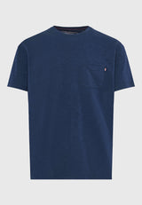Tricou cu buzunar la piept