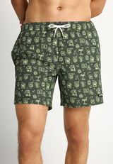 Men's swimwear with print