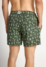 Men's swimwear with print