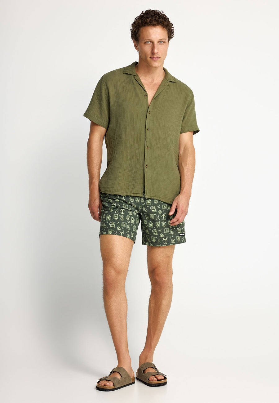 Men's swimwear with print