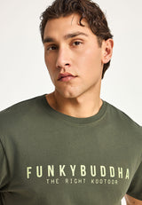 Tricou bărbătesc de bumbac cu imprimeu