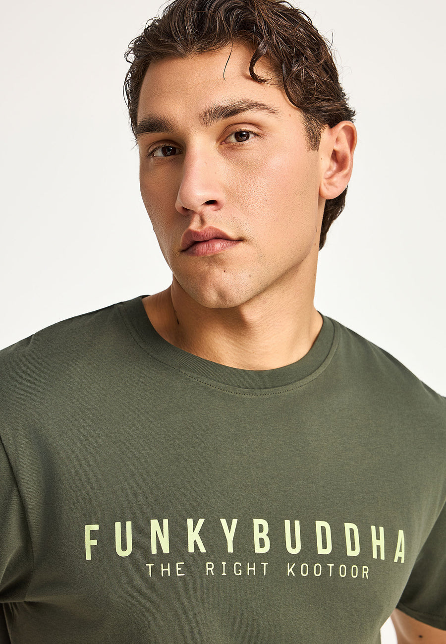 Tricou bărbătesc de bumbac cu imprimeu