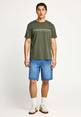 Tricou bărbătesc de bumbac cu imprimeu