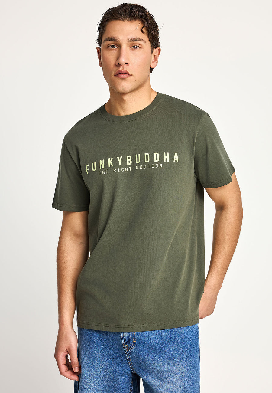 Tricou bărbătesc de bumbac cu imprimeu