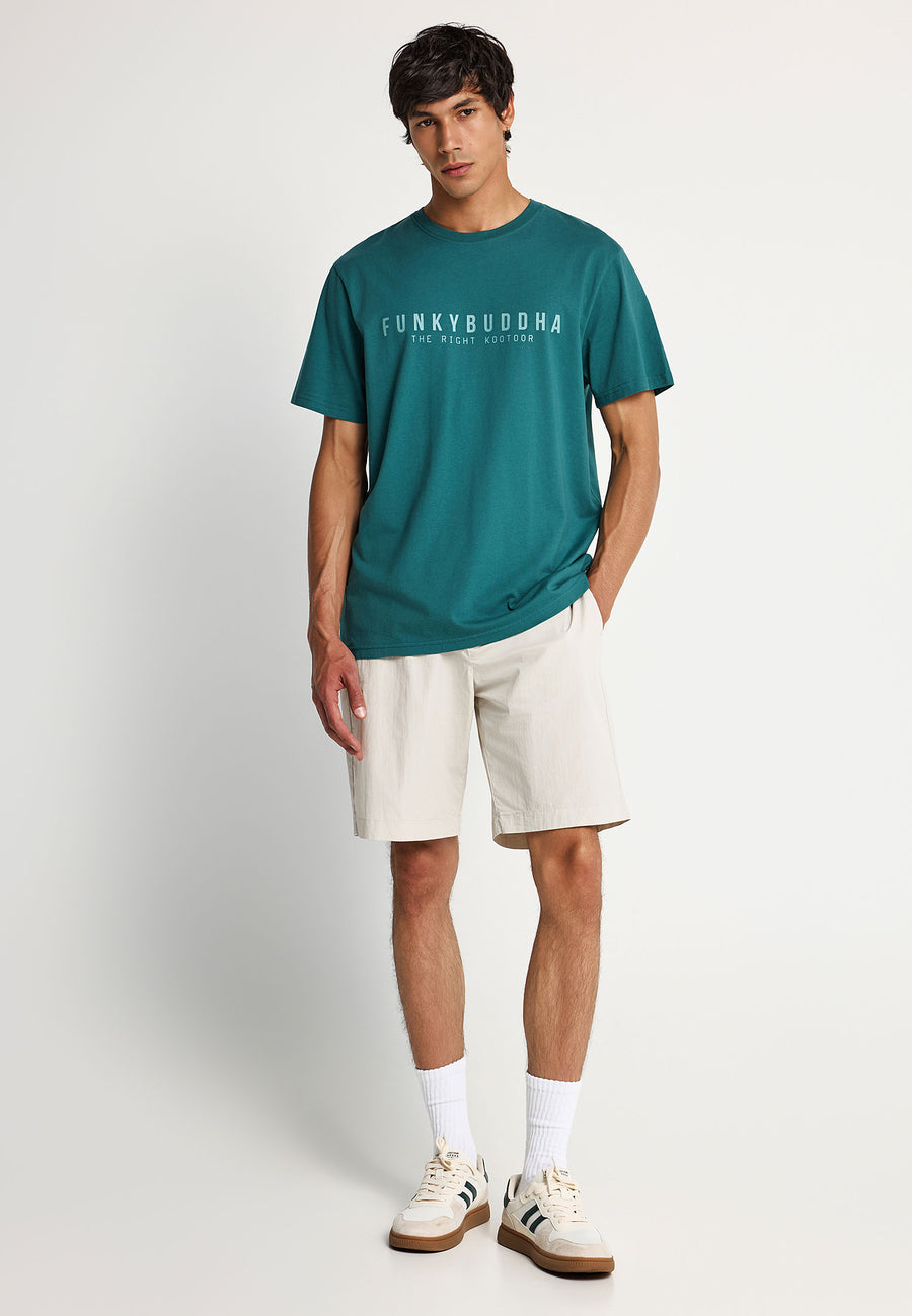 Tricou de bărbați din bumbac cu imprimeu