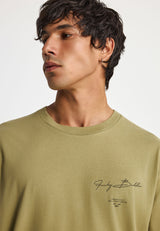 Tricou de bărbați din bumbac cu imprimeu