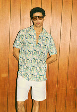 Men's relaxed short-sleeve shirt