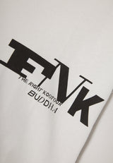 Tricou oversize de bărbați cu imprimeu pe spate