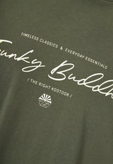 T-shirt with printed logo