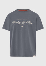 T-shirt with printed logo