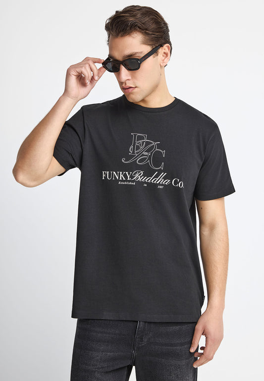 Tricou de bărbați din bumbac cu imprimeu