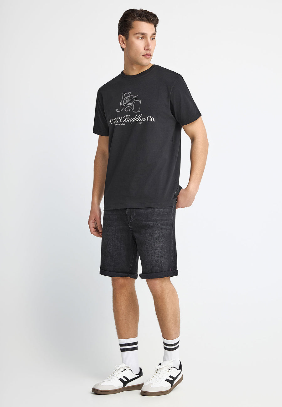 Tricou de bărbați din bumbac cu imprimeu