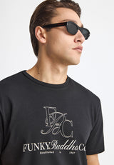 Tricou de bărbați din bumbac cu imprimeu