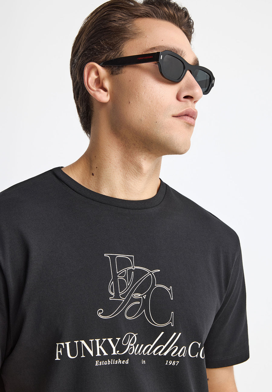 Tricou de bărbați din bumbac cu imprimeu