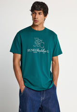 Men's cotton t-shirt with print