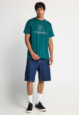 Men's cotton t-shirt with print