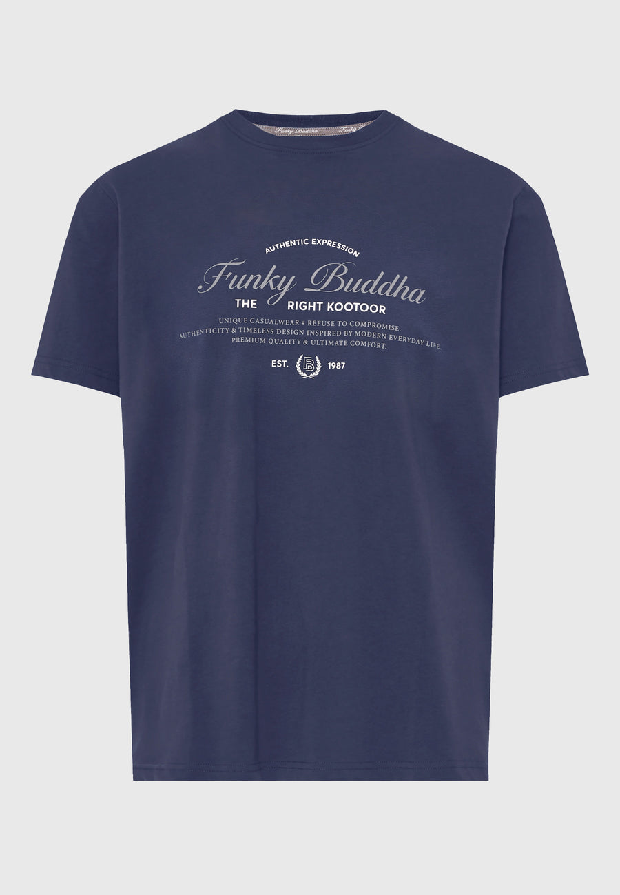 Men's cotton t-shirt with print