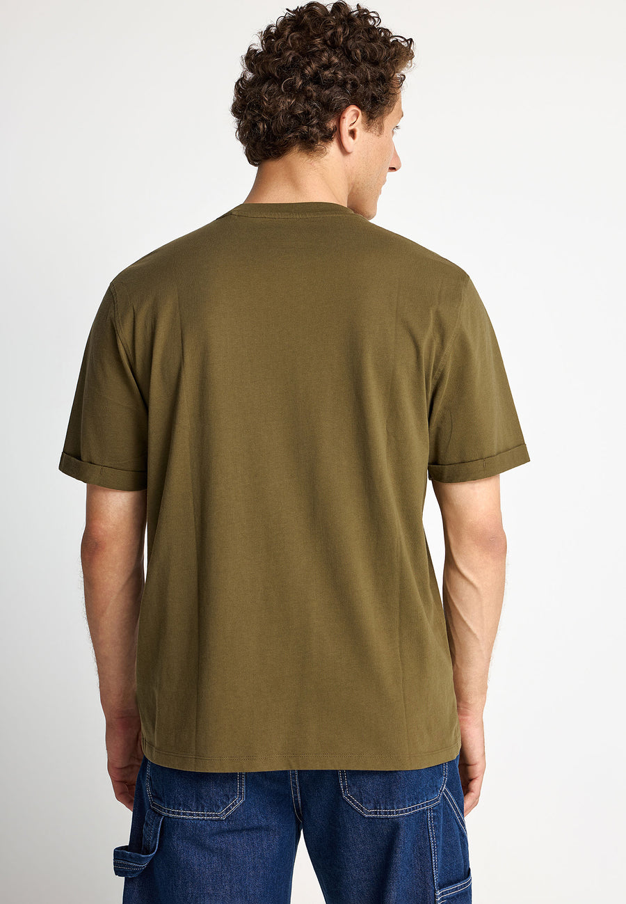 Tricou relaxat pentru bărbați cu imprimeu