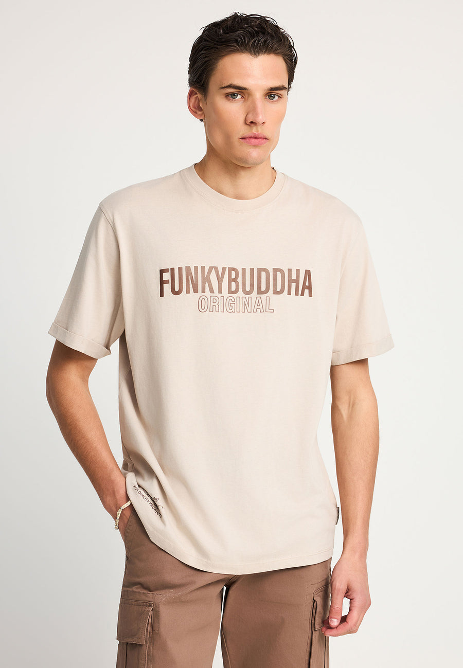 Tricou relaxat pentru bărbați cu imprimeu