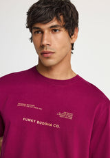 Tricou de bărbați din bumbac cu imprimeu