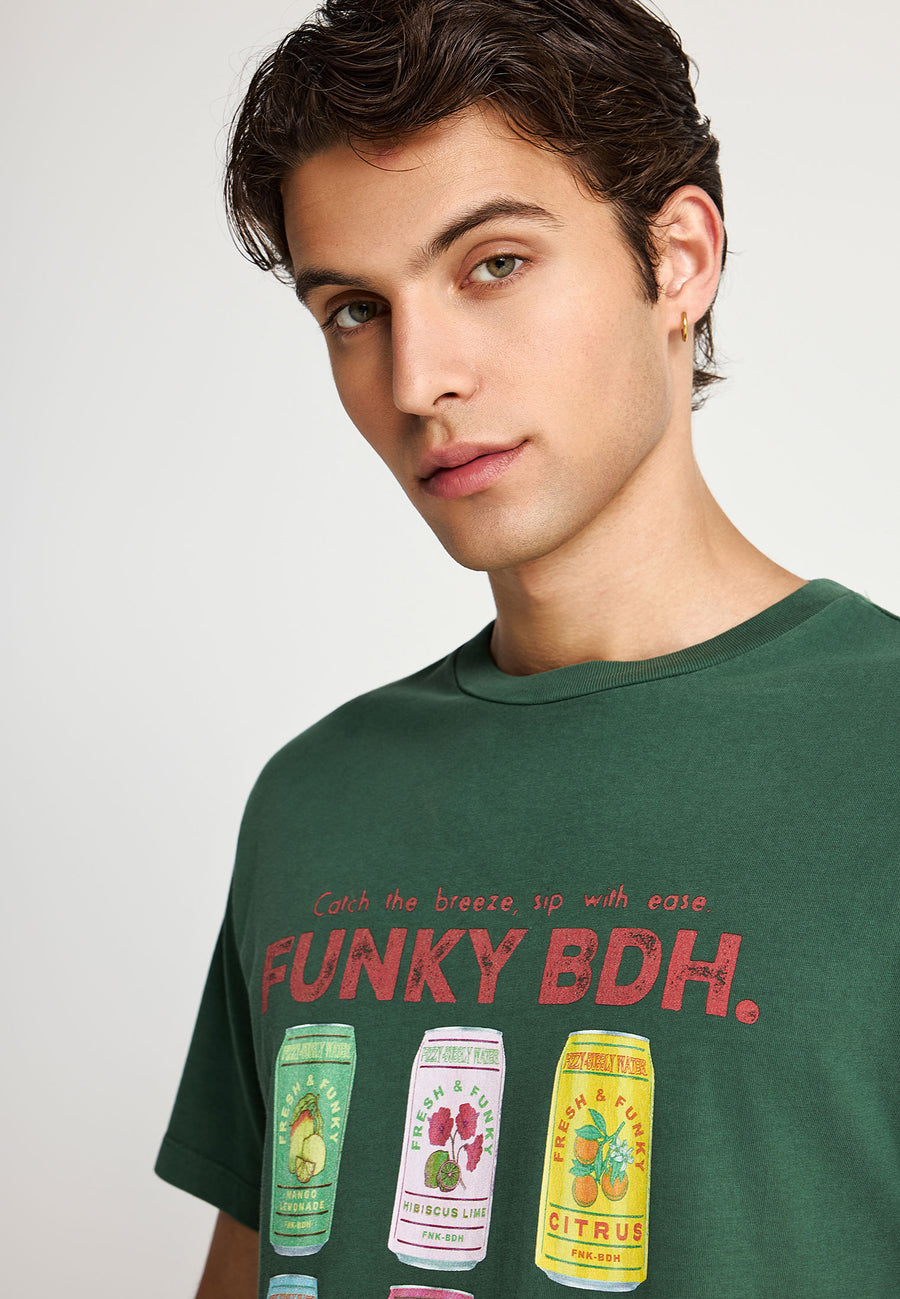 Tricou de bărbați din bumbac cu imprimeu