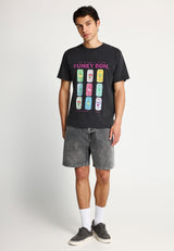 Tricou de bărbați din bumbac cu imprimeu