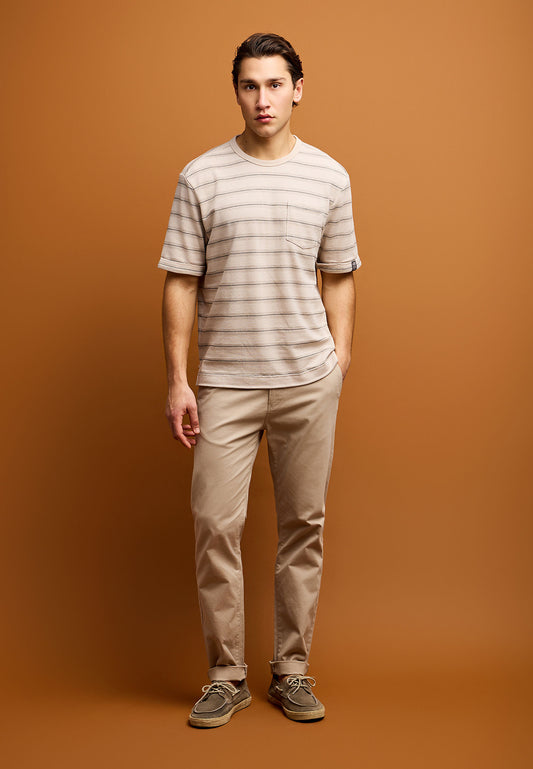 Men's striped relaxed t-shirt