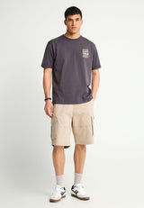 T-shirt with graphic print on the back