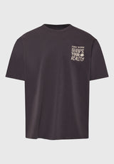 T-shirt with graphic print on the back