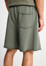 Men's cotton jogger shorts