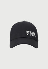 Men's cap with branded print