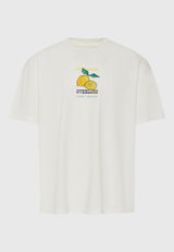 Men's oversized t-shirt with print on the back