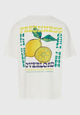Men's oversized t-shirt with print on the back