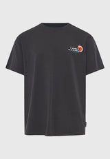 Tricou relaxat pentru bărbați cu imprimeu pe spate