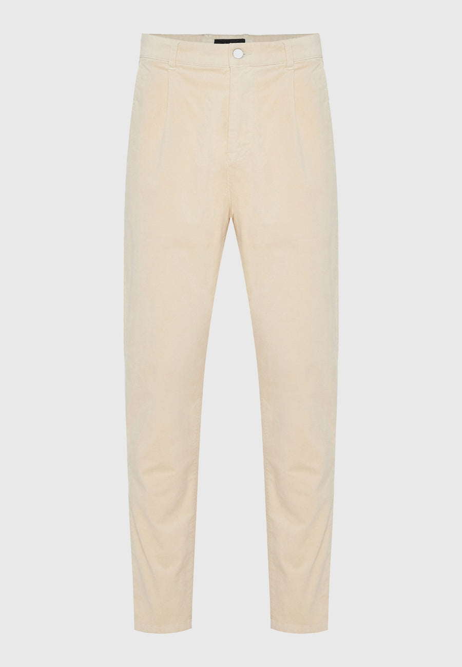 Pantaloni chino cu talie înaltă pentru bărbați