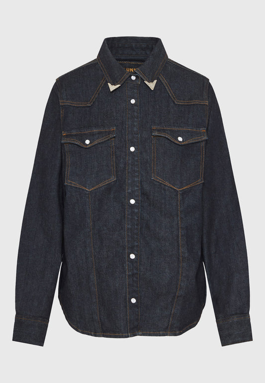 Cămașă din denim pentru femei