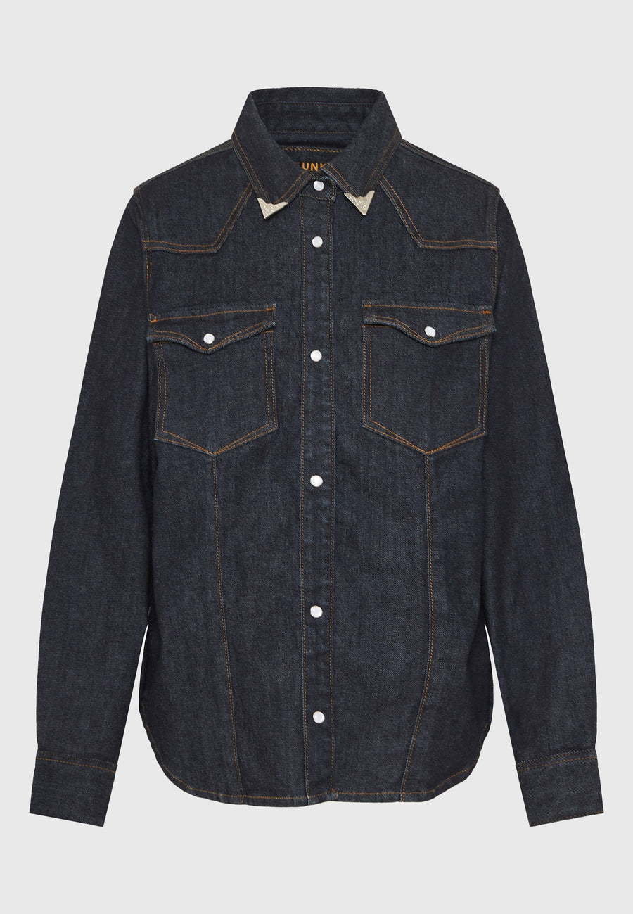 Cămașă din denim pentru femei