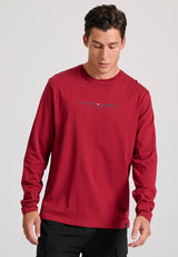 Longsleeve t-shirt with chest print