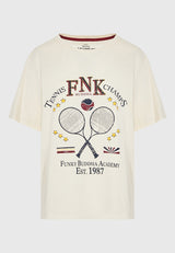 Women's tennis graphic t-shirt