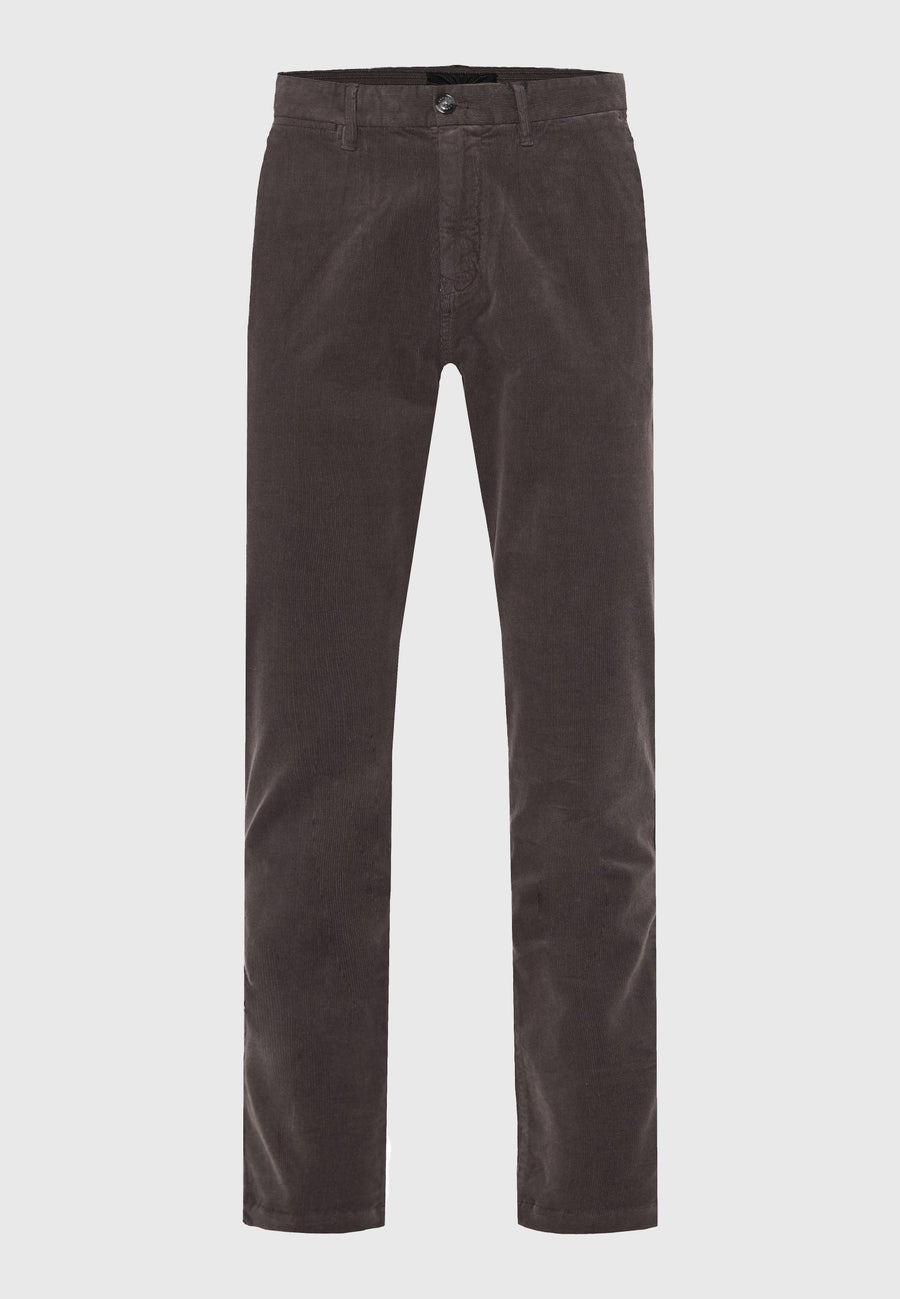 Pantaloni chino din catifea reiată pentru bărbați